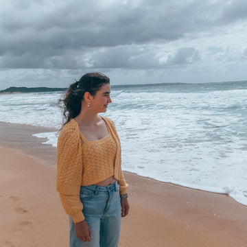 Conch Cardigan/Top Set