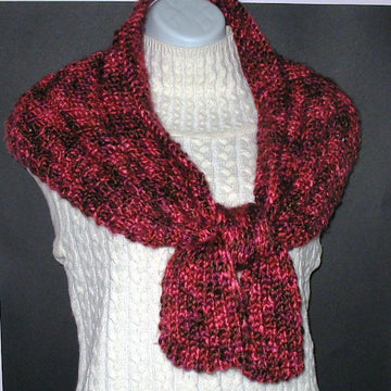 Stunning Raspberry Scarf