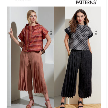 Vogue Misses' Top and Pants V1868 - Sewing Pattern