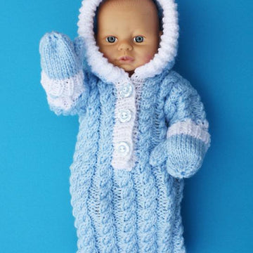 P74 Doll's Sleeping Bag and Mittens