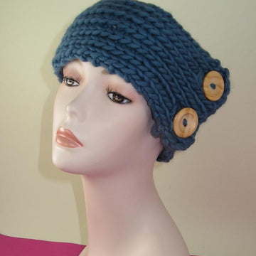 Super Chunky 1 x Ball 2 Button Headband