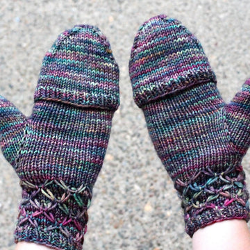 String of Jewels Mitts