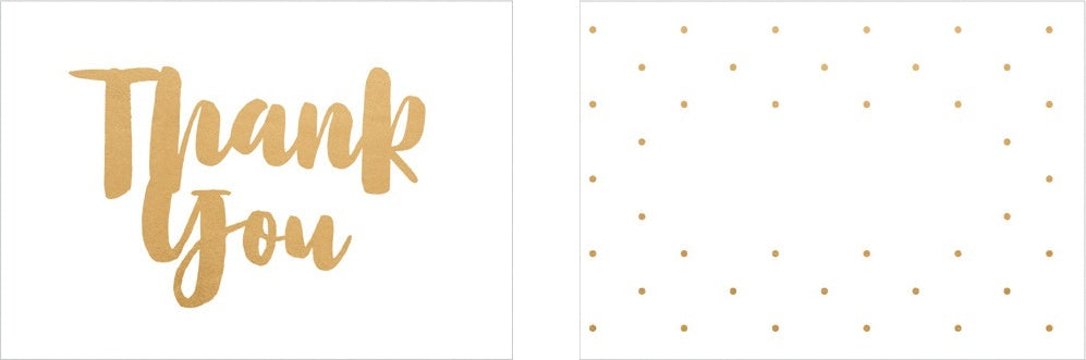 Kaisercraft Kaiser Style Notecards W/Envelopes 3.5"X5" 14/Pkg - Thank You