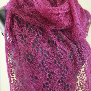 #131 Fairy Tale Three-Lace Scarf