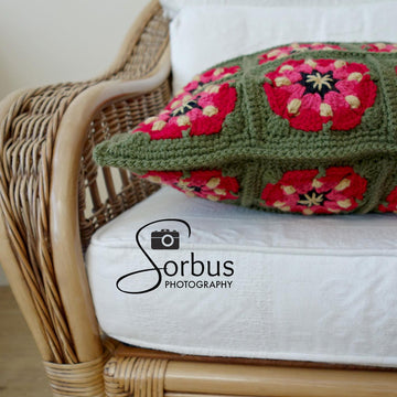 River Rose Pillow Cover