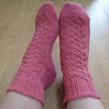 Oft cable socks