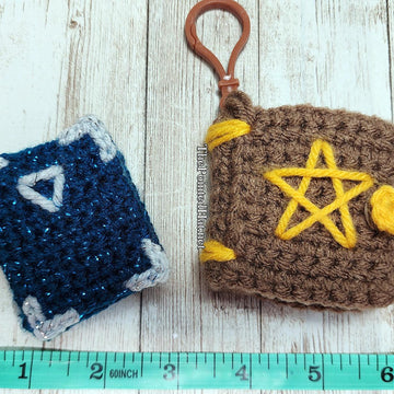 Mini Spellbook Keychain