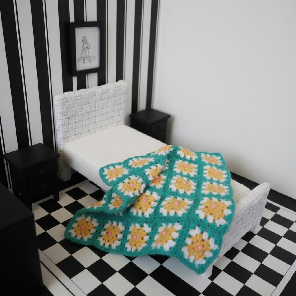 Doll Bed and Blanket