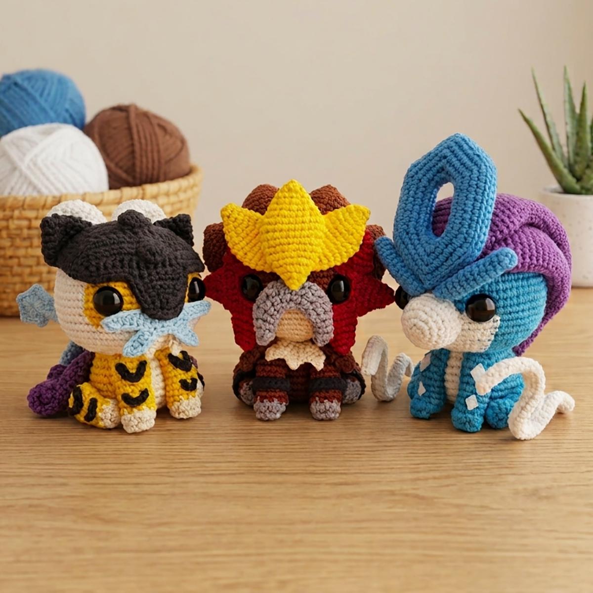 Raikou, Entei & Suicune