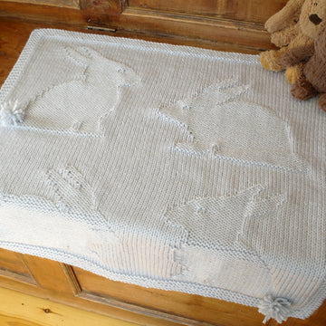 Easy Bunnies Baby Blanket