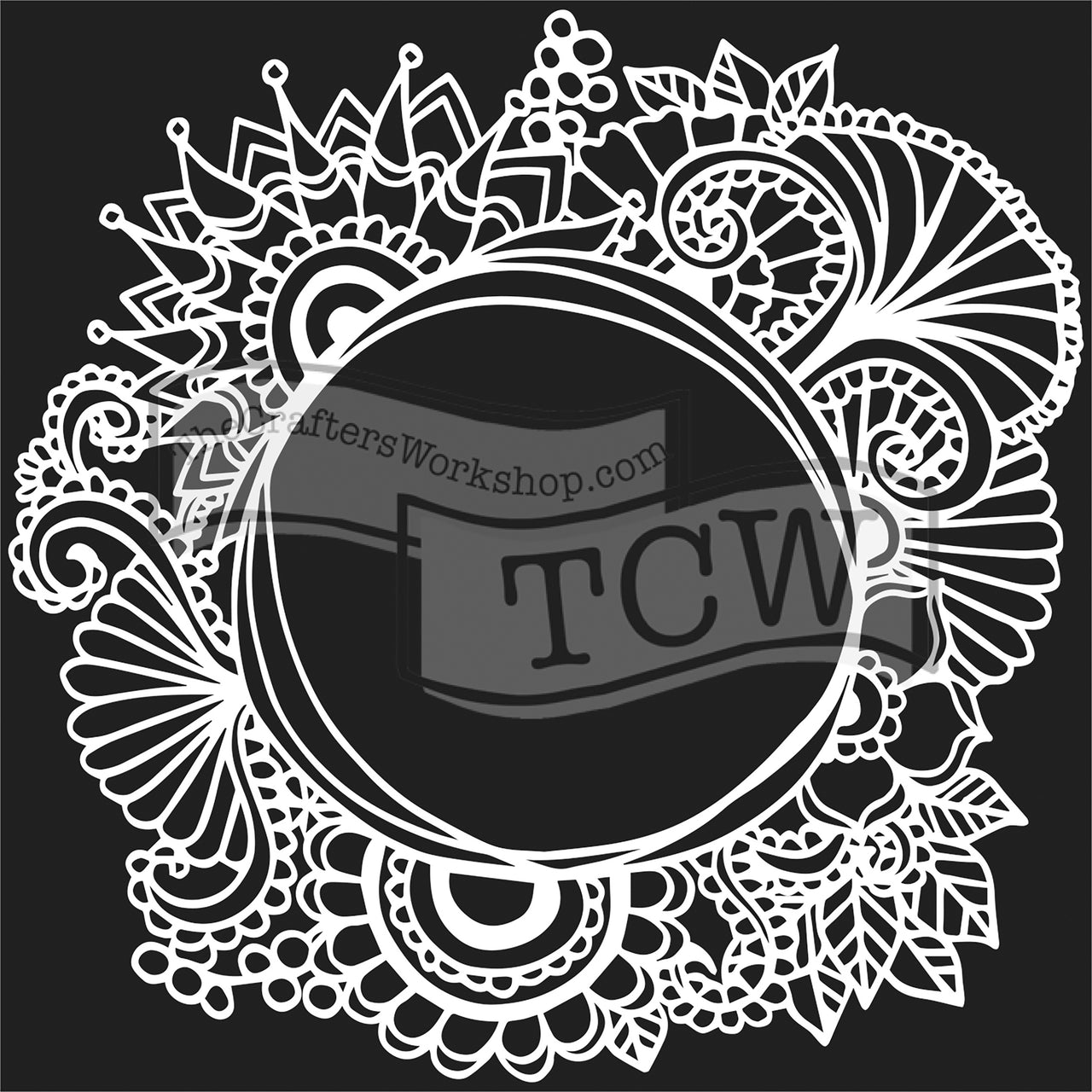 The Crafter's Workshop Crafter's Workshop Template 6"X6" - Ocean Window