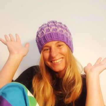 Loops and Ladders Beanie Hat