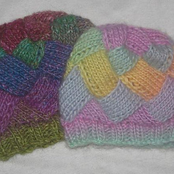 Entrelac Hat