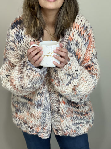 Colorado Roadtrip Chunky Wool Cardigan