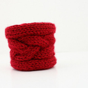 A06 Cabled Cuff Bracelet