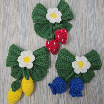 Hair fruit bow