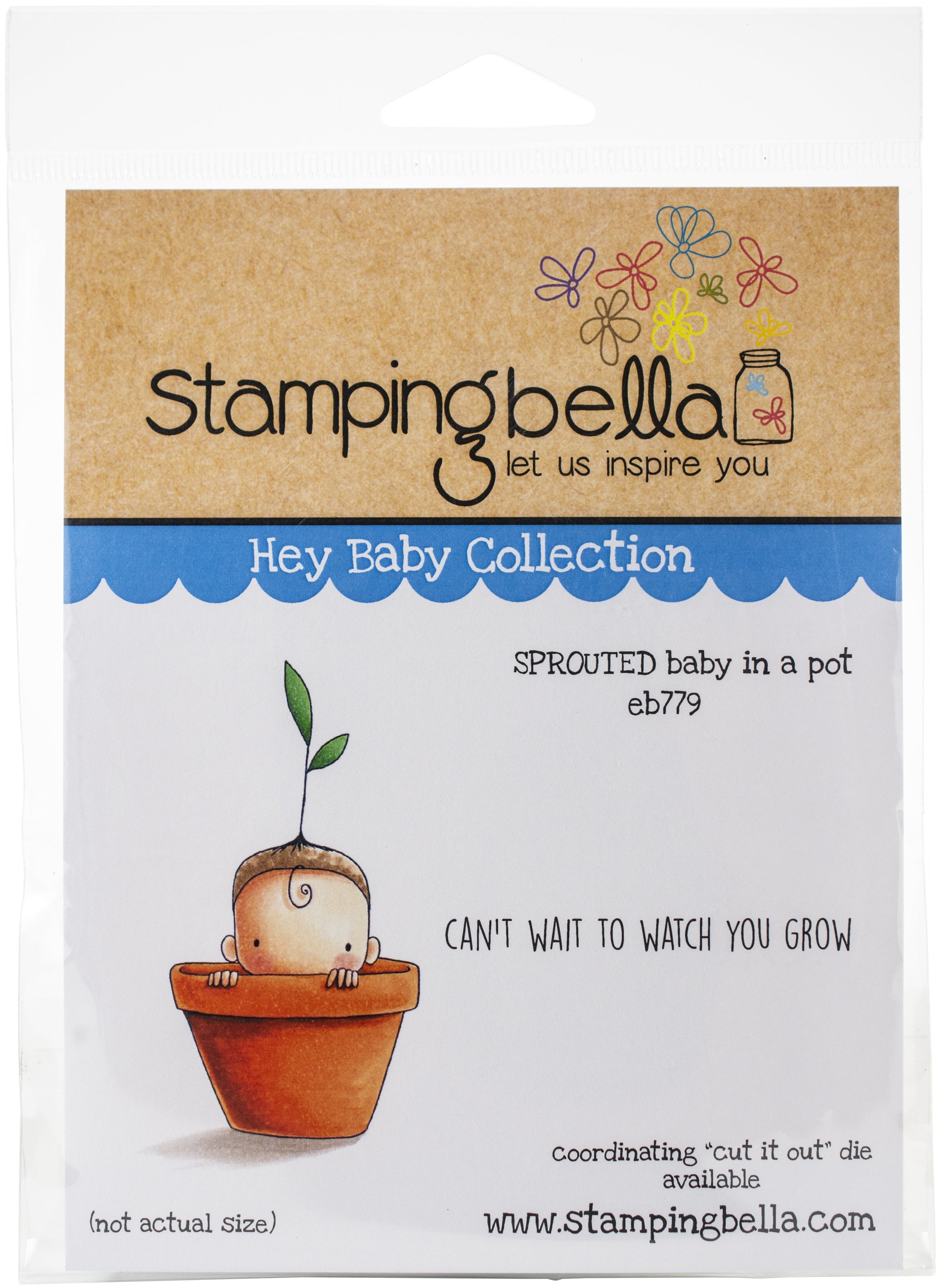 Stamping Bella Cling Stamps - Sprouted Baby