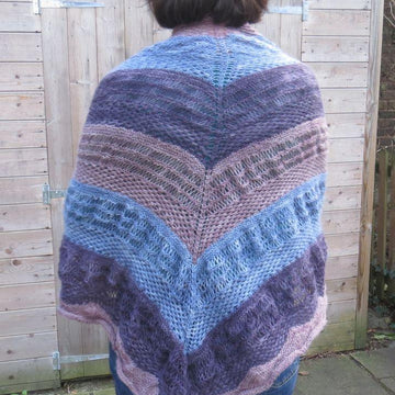 Drop the Lace Shawl