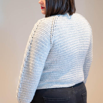 Cable Raglan Sweater