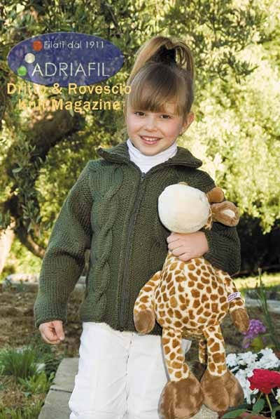 Michelangelo Jacket in Adriafil Globe Uni - Downloadable PDF