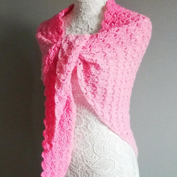 Crochet Fantine Prayer Shawl Pattern