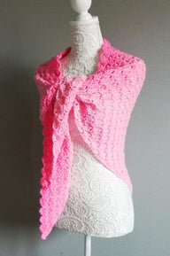 Crochet Fantine Prayer Shawl Pattern