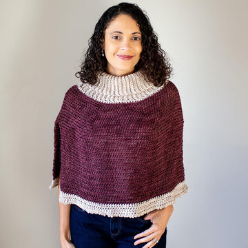 A Stunning Capelet Poncho