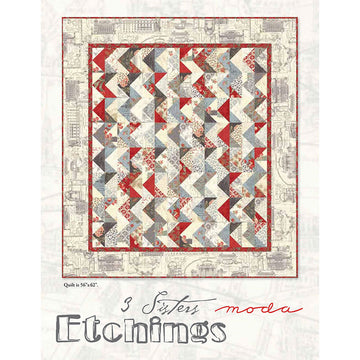 Moda Fabrics Etchings Quilt - Downloadable PDF