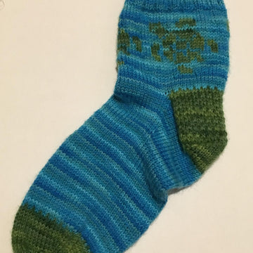 Stranded Sea Turtle Socks