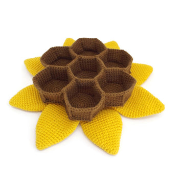 Beehive Flower Amigurumi