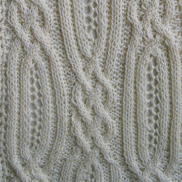 Blantrey Cable Lace Scarf