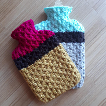 Smocking Hot Water Bottle Cover