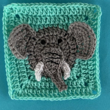 Elephant Granny Square