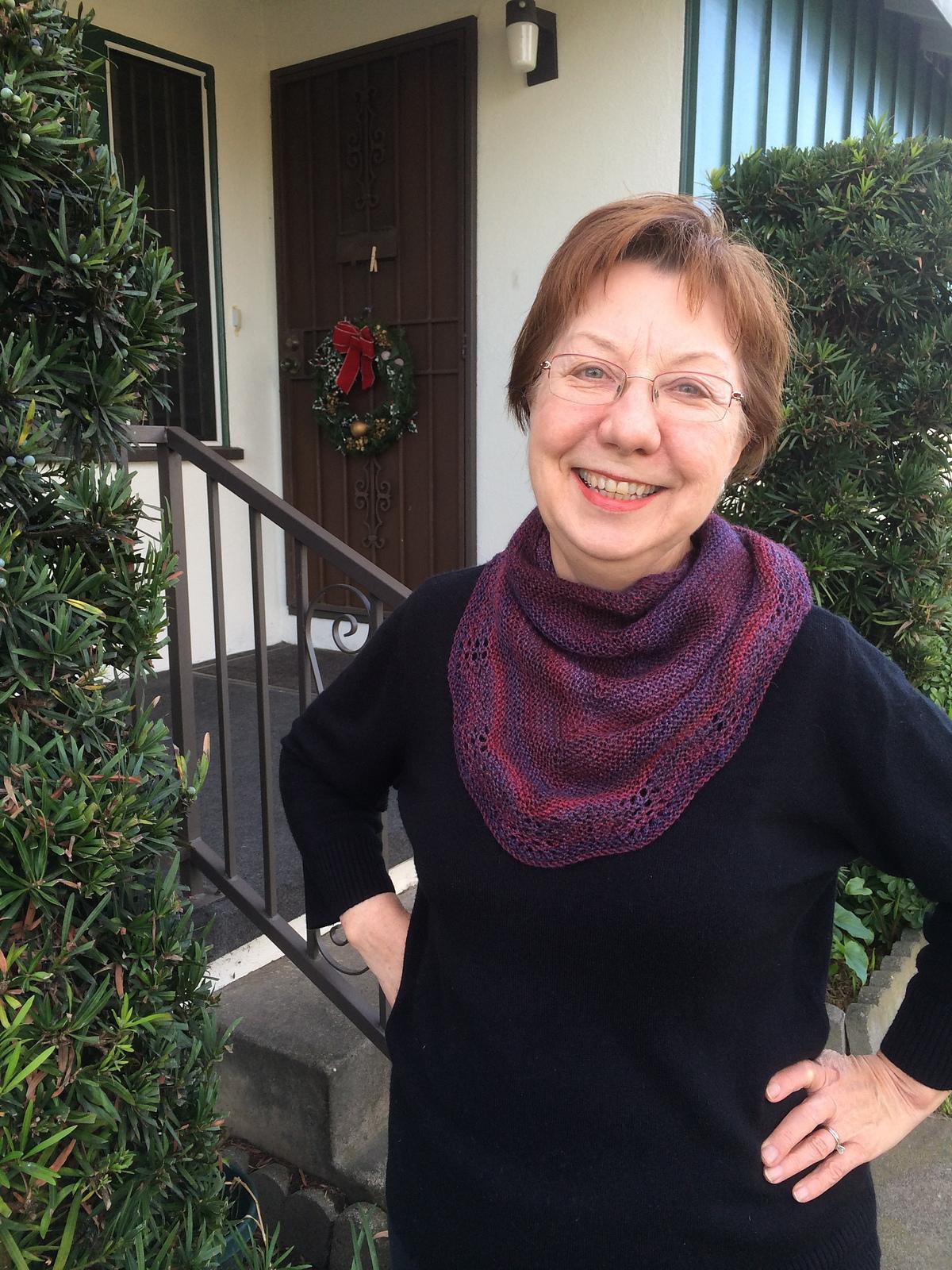 Winterberry Shawlette