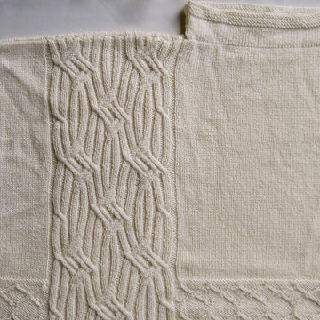 Adare Cabled Poncho