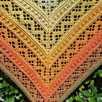 Triangular Scarf "Aglaia"
