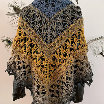 Triangular Scarf "Algea"