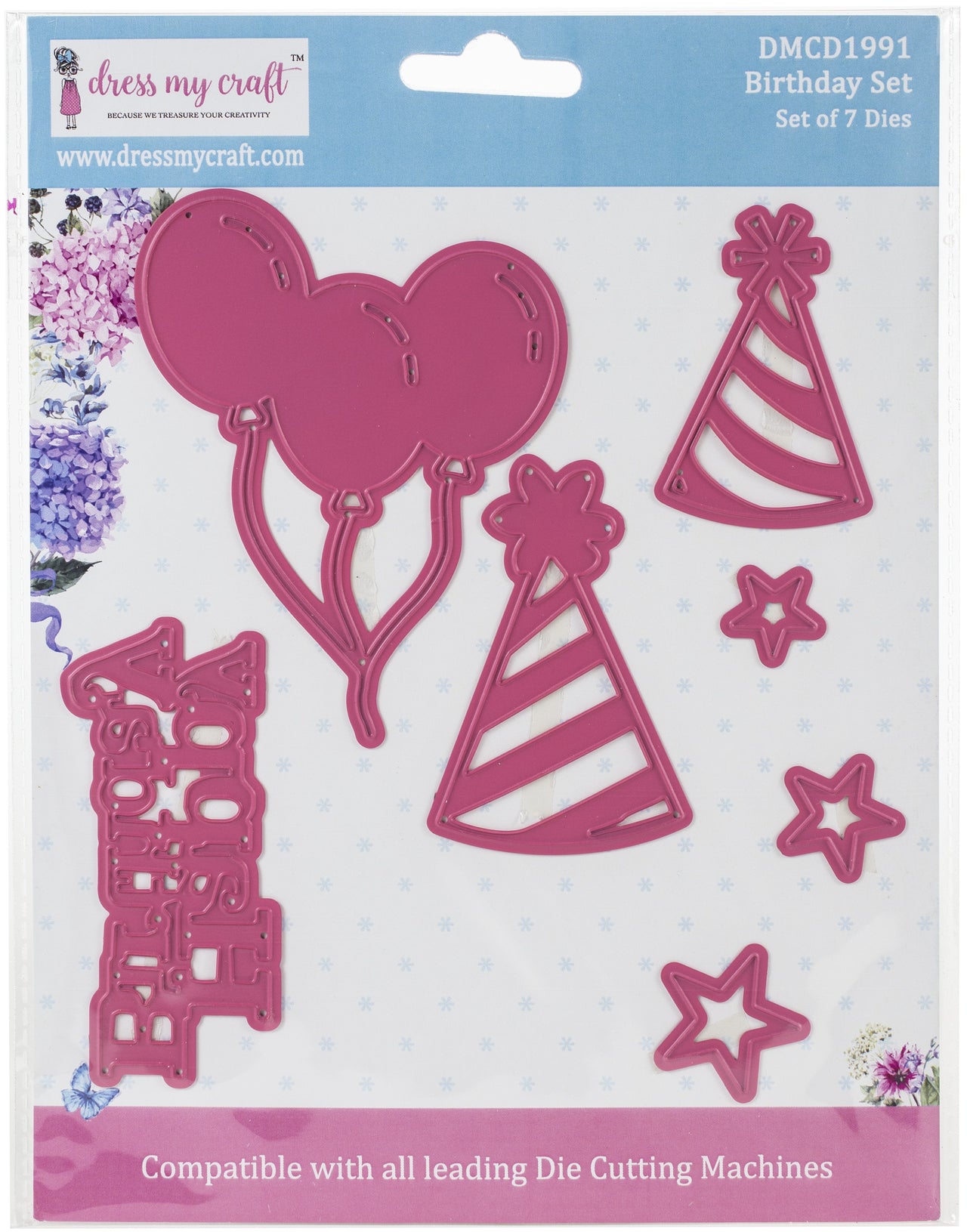 Dress My Craft Dies - Birthday
