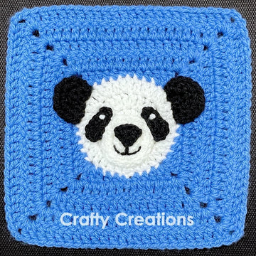 Panda Granny Square
