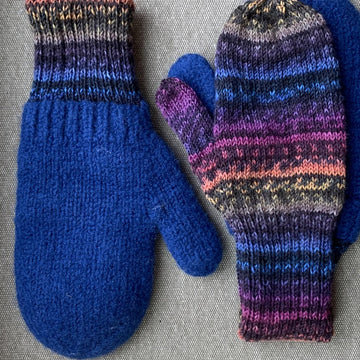 Felted Mittens with Liner
