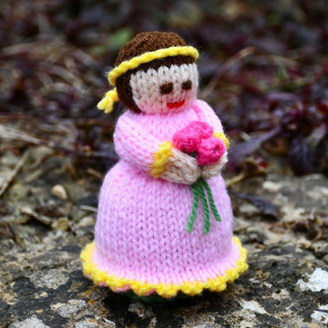 Celebration Flower Doll Knitting Pattern - Toy Knitting Pattern