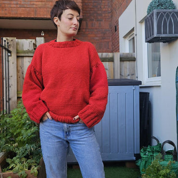 Oversized, simple sweater