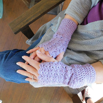 Sneak-a-Peak Wrist Warmers