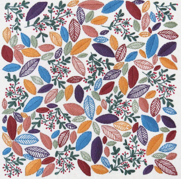 Stitchdoodles Changing Leaves Hand Embroidery Pattern
