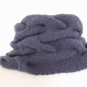 Strickanleitung - VERZOPFTER LOOP - gestrickter Schal - No.112