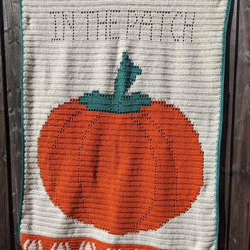 Citrouille Pumpkin Baby Blanket