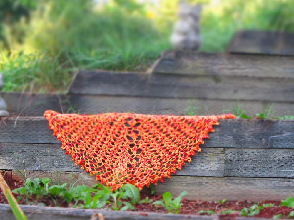 Tumbling Diamonds Shawl