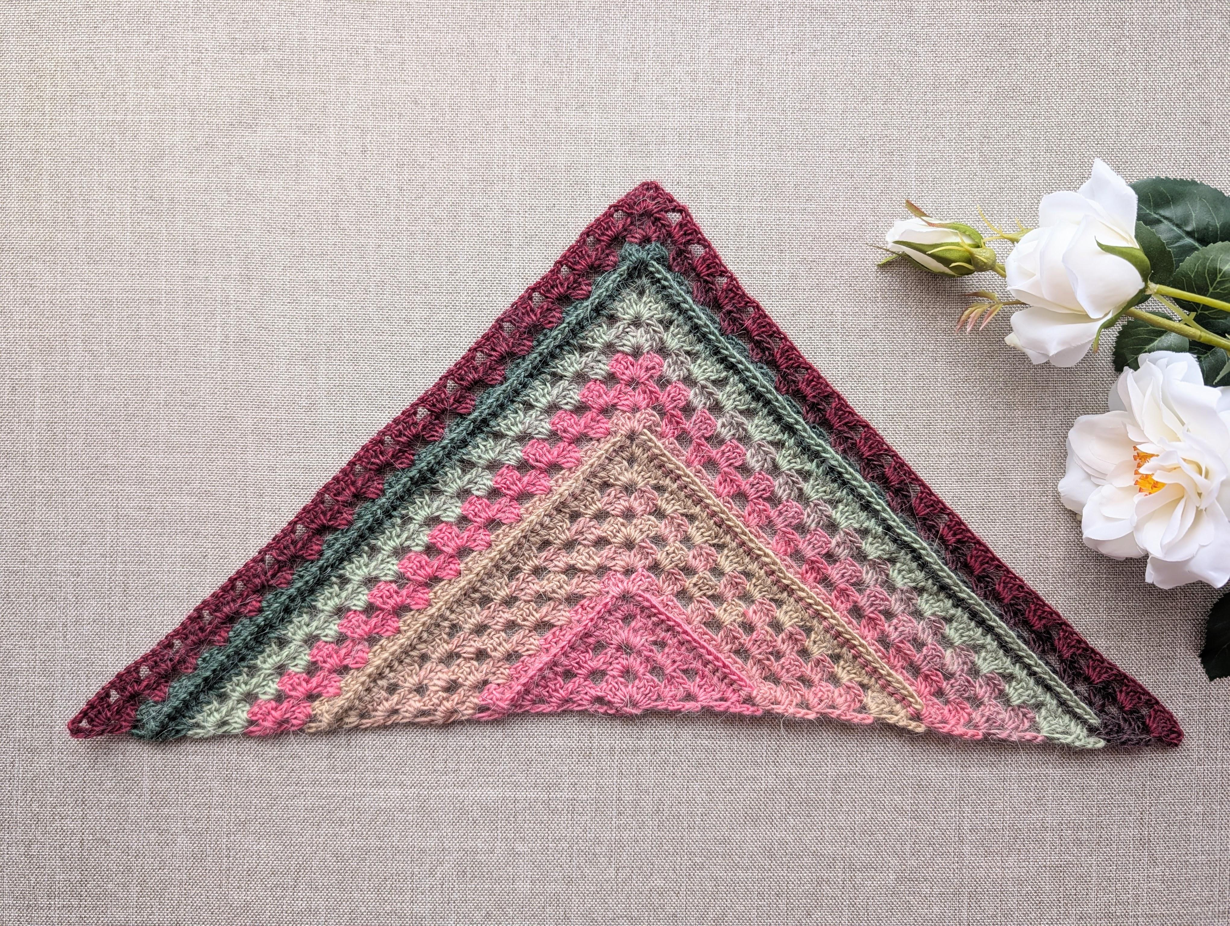 2-in-1: Crochet Bandana/Shawl #113