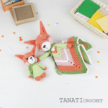 Blanket Squirrel Lovely Pattern
