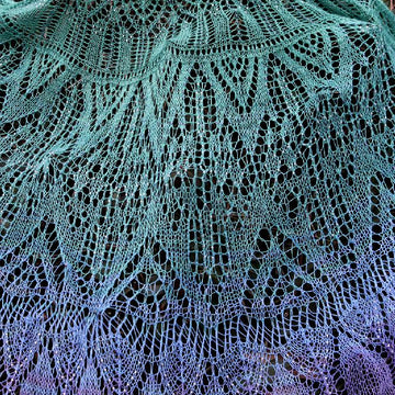 Rose Window Shawl